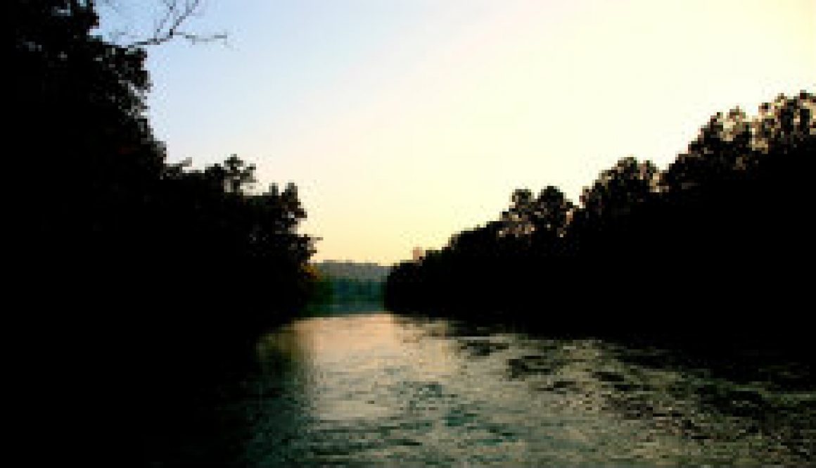 Another beautiful day ends on the North Fork River feaqtured