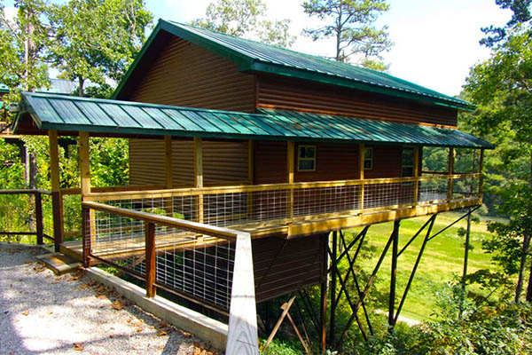 Missouri family getaway vacation cabin