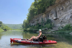 Kayaking in the Ozarks