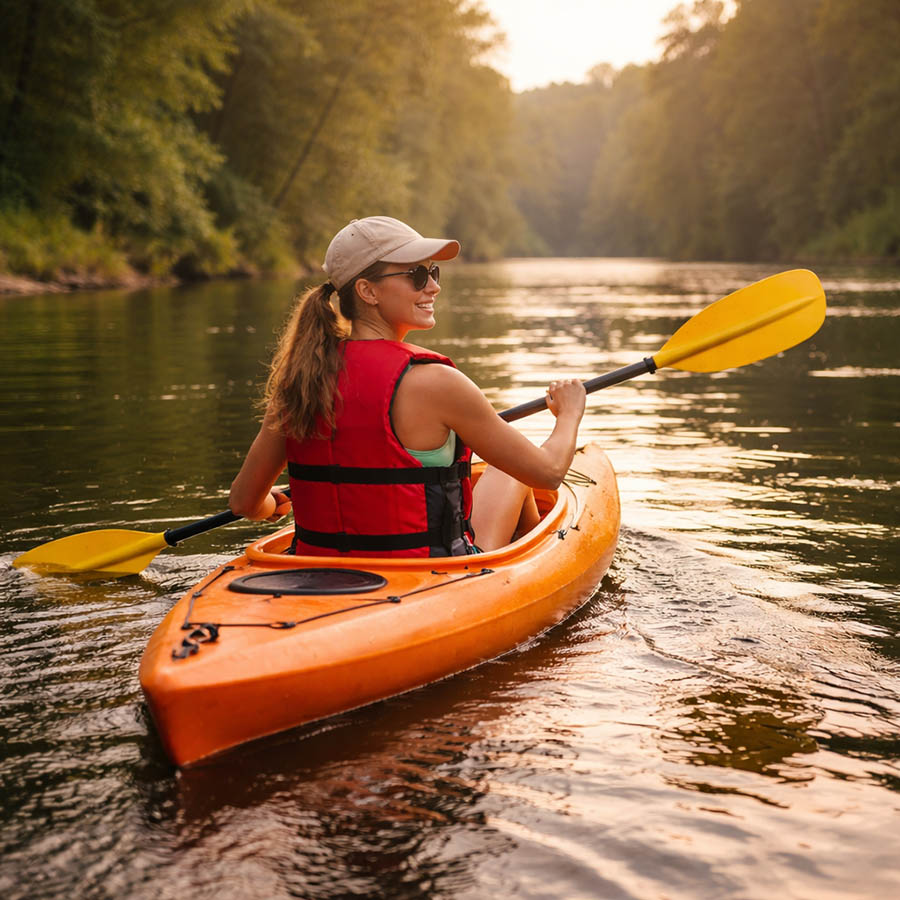 floating kayak Missouri Ozarks