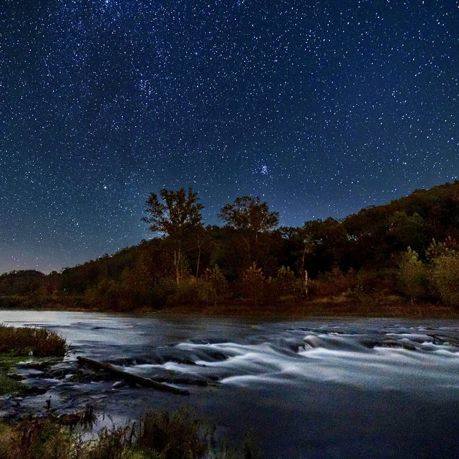 Stargazing in the ozarks
